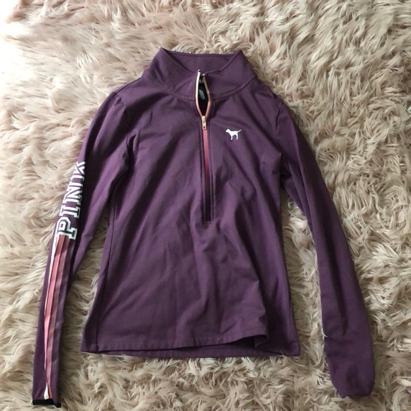 Pink/Victoria Secret Purple Zip Up - Picture 1 of 1